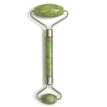 Imagem de Rolinho Facial Pedra De Quartzo Jade Anti-rugas Skin Care - Ruby