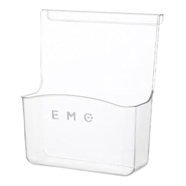 Imagem de Baoblaze Caixa de armazenamento para porta de armário de cozinha, cesta suspensa sem furadeira, despensa, multiuso, montada na parede, economiza espaço, cesta