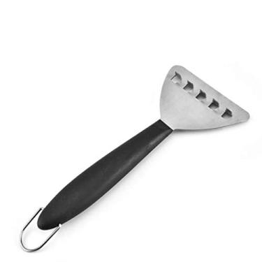 Imagem de 1 peça raspador de chapa de plástico cabo de churrasco raspador de chapa raspador de grelha raspador ferramentas acessórios para churrasco
