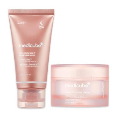 Imagem de Máscara de tratamento de pele medicube Viral Collagen Glow Boost Duo