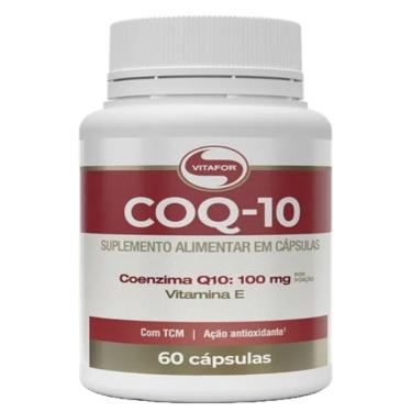 Imagem de Coenzima Q10 CoQ10 100mg Vitafor 60 Cápsulas