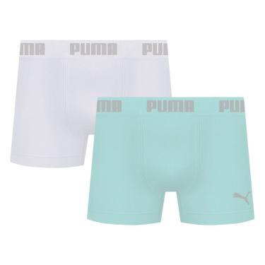 Imagem de Kit 2 Cuecas Puma Boxer Sem Costura Masculina