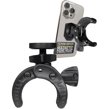 Imagem de Mob Armor Garra MobNetic com rotação de 360° - Suporte de barra para carrinhos de golfe, carrinhos de bebê ou qualquer veículo de cabine enclsoed com tubos redondos ou quadrados - Suporte universal