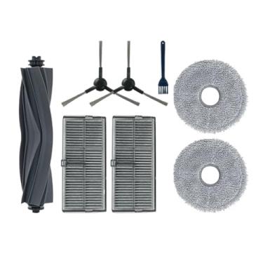 Imagem de Mop Cloth Dust Bags Parts Compatible With Dreame L10s Pro Ultra Heat / X30 Ultra / X30 Pro Vacuum Cleaner Hepa Filter Roller Side Brush(Set14)