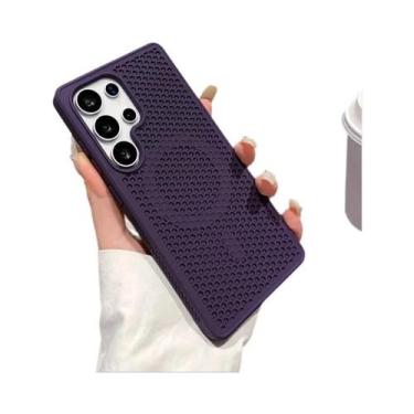 Imagem de Capa Luxuosa Para Samsung S25 S24 S23FE S22 Ultra plus Com Dissipação 