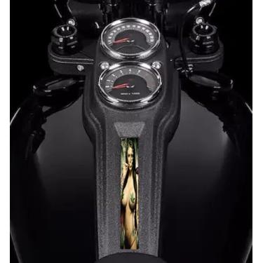 Imagem de Sexy Pot Smoker Dyna Painel Painel Painel Inserção! Serve para Harley Davidson 2018 a 2021 Dyna Low Rider Bikes
