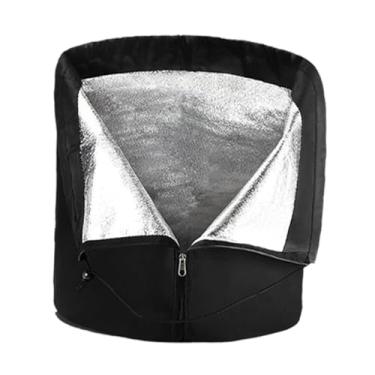 Imagem de Bothyi Capa protetora para vasos de plantas em tecido Oxford, às intempéries, com cordão, ideal para varandas e árvores frutíferas, 65cmx70cm