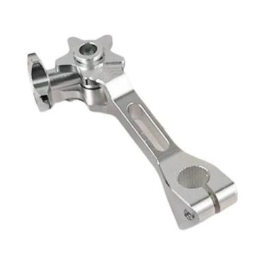 Imagem de 1pc motocicleta universal cnc alumínio freio traseiro balancim alavanc