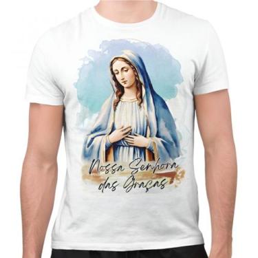Imagem de Camiseta Nossa Senhora Das Graças - Proteção E Devoção - Sublimium, Br
