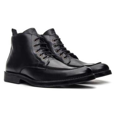 Imagem de Bota Casual Masculino Lutor Mestico Preto Samello-Masculino