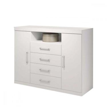 Imagem de Cômoda 2 Portas Havana Master Santos Andirá Branco