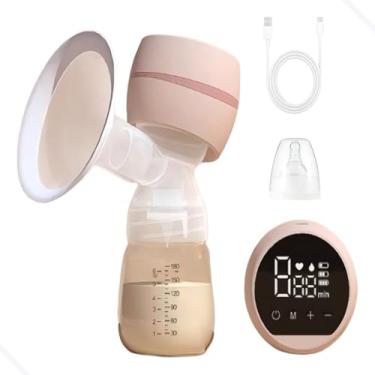Imagem de Bomba De Tirar Leite Mama Portátil Mãos Livres Elétrica Sem BPA 9 Níveis de Sucção Conforto Coletor de Leite de Amamentação