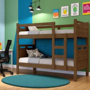 Imagem de Beliche ou duas camas Solteiro c 2 Colchões - Envio Imediato - GLR