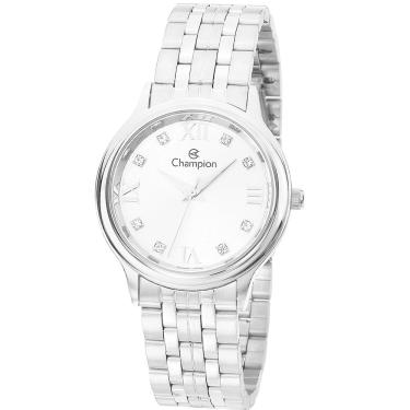 Imagem de Relógio CHAMPION feminino analógico prata CN25494Q