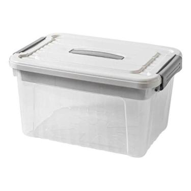 Imagem de Cesto Multiuso Com Tampa 3L Branco - Top Rio