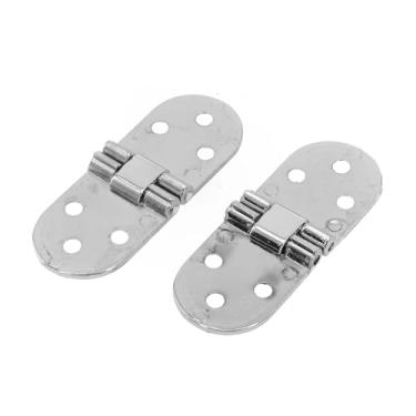 Imagem de Para dobradiça de porta de mesa, peça de móveis, liga de zinco, 2 peças, dobradiça de armário, dobradiça dobrável faça você mesmo, dobradiça de mesa