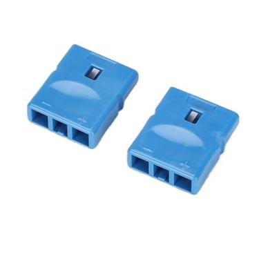 Imagem de Pacote com 2 conectores de corrente de empilhadeira elétrica 50A/120A/175A/350A (azul-2 30A)