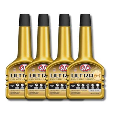 Imagem de Kit 4 Ultra 5 em 1 Aditivo Stp Limpeza Completa Injeção 375ml