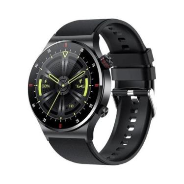 Imagem de Relógio Inteligente Masculino GPS NFC AMOLED Com Tela HD, ECG, PPG, Mo