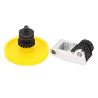 Imagem de Garosa Kit de Alça de Engrenagem de Extrusora de Alta Resistência Em Aço CNC Substituição de Liga de Alumínio para X1C P1P P1S Impressora 3D Engrenagem de Acionamento de Extrusora Resistente Ao