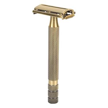 Imagem de Yinhing Alça de Liga de Metal Reutilizável Premium para Homens, Ideal para Uso Em Barbearia, Design Ergonômico, Experiência para Entusiastas de Cuidados