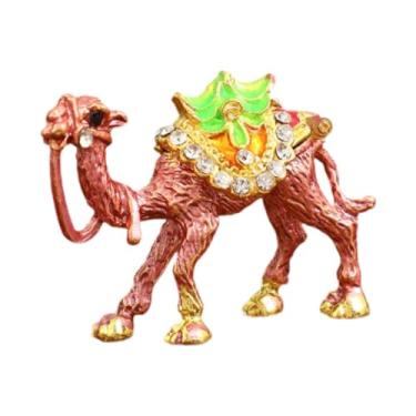 Imagem de YIJU Caixa de joias vintage em formato de, estilo porta-joias decorativo, ideal para mesa ou como objeto de decoração, Vermelho Brilhante