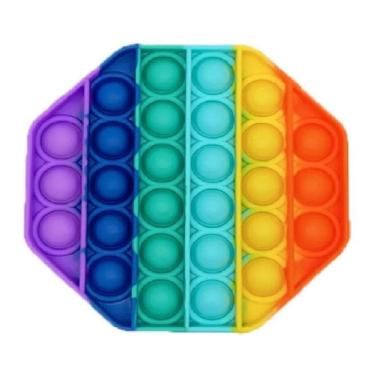 Imagem de Brinquedo Pop It Octógono Fidget Anti Spinner