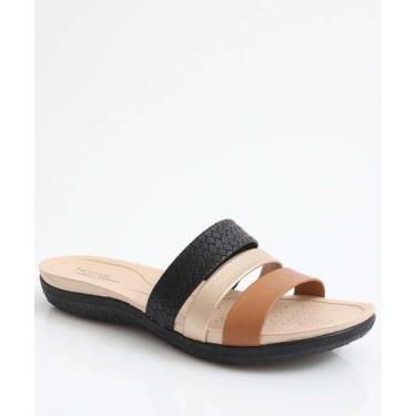 Imagem de Rasteirinha Feminina Conforto Modare Preto-19091, 35, Preto