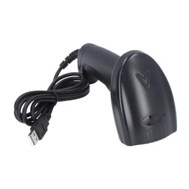 Imagem de LiebeWH Scanner de Código de Barras 1D Com Fio USB, Sensor de Imagem CMOS para Lojas de Varejo, Alta Eficiência para Supermercados e Farmácias