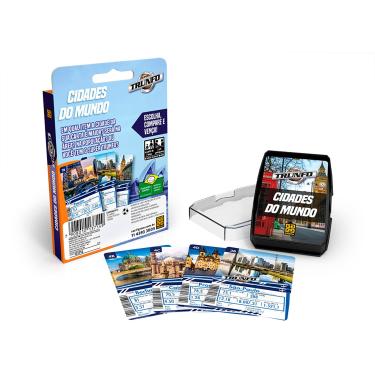 Imagem de Jogo de Carta - Super Trunfo - Cidades do Mundo GROW