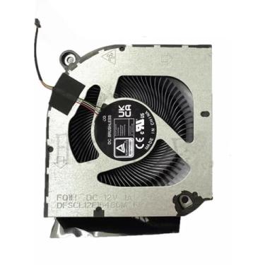 Imagem de Ventoinha para GPU de laptop para ACER Predator Helios NEO 16 PHN16-71 / Predator Helios NEO 18 PHN18-71 N22Q22 4PIN DC12V 1A Nova