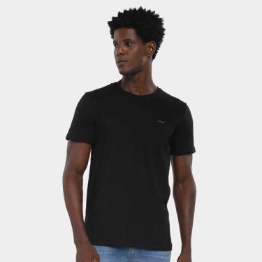 Imagem de Camiseta Colcci Casual Masculina, Preto, G