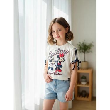 Imagem de Blusa Minnie e Mickey Sailing Animê-Feminino