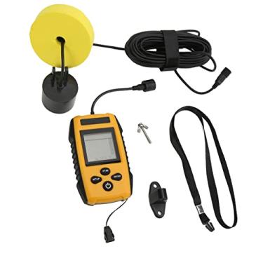 Imagem de Hyuduo Sonar Localizador de Peixes Detector de Alta Precisão Com Profundidade de água Display de Posição de Peixe para Caiaque Barco de Pesca Tela Lcd Modo Retroiluminação