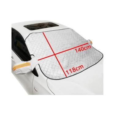 Imagem de Protetor Solar Para Para-brisa De Carro Com Proteção UV, Magnético, Re