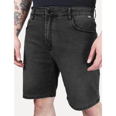 Imagem de Bermuda John John Jeans Masculina Classic Honduras Black Escura-Masculino