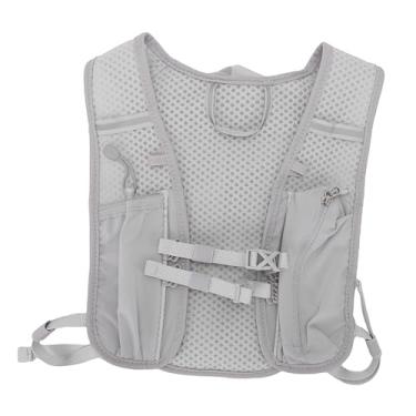 Imagem de Keenso Mochila de Colete de Hidratação para Corrida, Colete de água Leve e Respirável Com Alças Ajustáveis ​​na Cintura e Acabamento Reflexivo, para Caminhadas, Ciclismo, Atividades