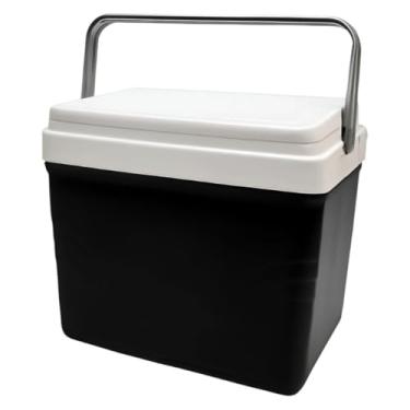 Imagem de Caixa Térmica 42L Cooler Viagem Praia Piscina Camping c/Porta Copos Cabe 60 Latas - 47 x 35.5 x 41cm, Ideal Para Festal Carnaval