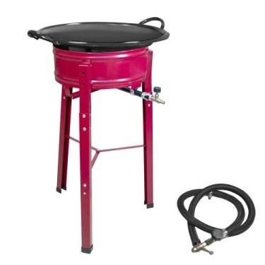 Imagem de Fritadeira Pasteleiro Médio Fogão Industrial À Gás C/tacho - Indústria