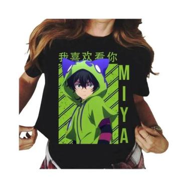 Imagem de Camiseta Feminina Kawaii Com Estampa De Desenho Animado De Skate, Top 