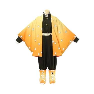 Imagem de Fantasia De Cosplay Demon Slayer Tanjiro Nezuko Shinobu Kimetsu No Yai