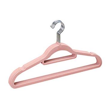 Imagem de 3FLQOOPP Cabide de parede 5 pçs/conjunto antiderrapante cabide de gravata cachecóis cabide de terno cabide fino economia de espaço gancho de 360 graus forte durável cabide de roupas (cor: rosa