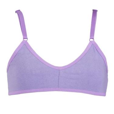 Imagem de Sutiã Menina Moça sem Bojo Cor:LavandaTamanho:P - Manu Modas, Lavanda,