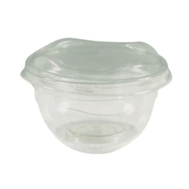 Imagem de Pote Mousse com Tampa Baixa 70ml Cristal G675 Galvanotek com 10 unidad