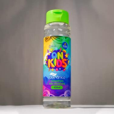 Imagem de Shampoo Infantil On Kids Mix de Ervas Sem Sal Tok Bothânico 400ml