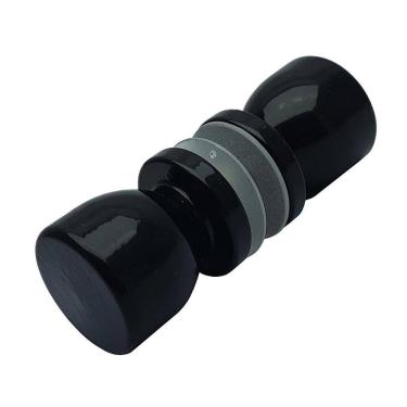 Imagem de Puxador Para Box De Aluminio Taça Preto