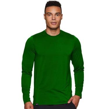 Imagem de Camiseta Masculina Proteção Solar Uv50 Manga Longa  Slim Fitness - Sli