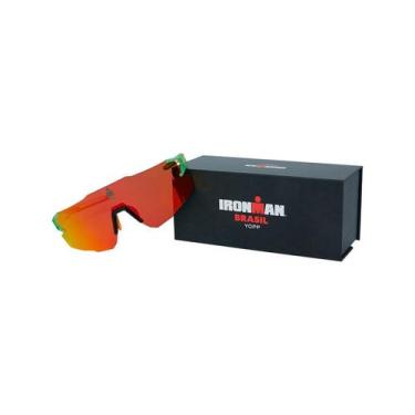 Imagem de Óculos de Sol Performance Yopp Ironman Brasil Uv400 Mask IMB2.3 Cor:Ve