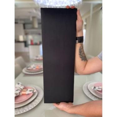 Imagem de Cabeceira Alta Modular Estofada 120x20cm até o Chão para Cama Box Solteiro Casal Queen King | Vários Tamanhos e Cores(Preto,KING10 PLACAS)