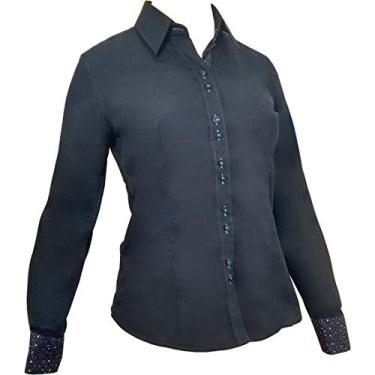 Imagem de Camisa Social Feminina Manga Longa Lady Tie